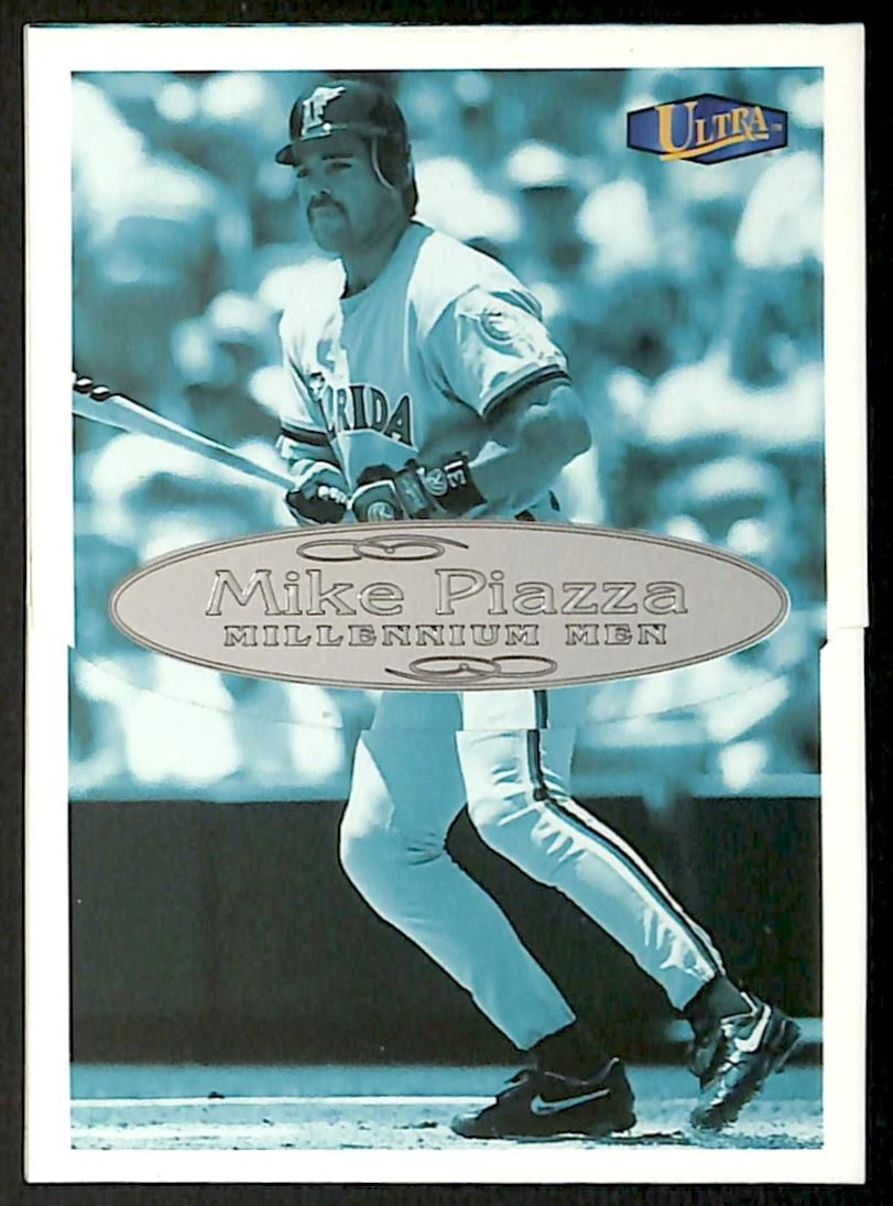 Fleer Mike Piazza Baseball Florida Marlins Sports Trading Cards