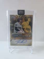 Jackson Merrill 2025 Topps Chrome Black Super Futures Autograph 41/50 