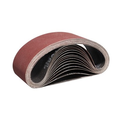 POTUINOM 3x21 Inch 80 Grit Sanding Belts 10 Pack  Aluminum Oxide 3''x21'' Bel...