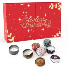 Advent Calendar 2025-24 Days Scented Candle Advent Calendar for Adults, Chris...