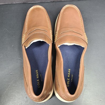Cole Haan Grand 360 Penny Loafers Men\'s 13M Brown Leather Slip-On Shoes.    1603 COLE HAAN Grand 360 Men main image 3