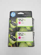 Lot of 2 Genuine HP 952XL Magenta High Yield Ink Cartridge L0S64AN NEW