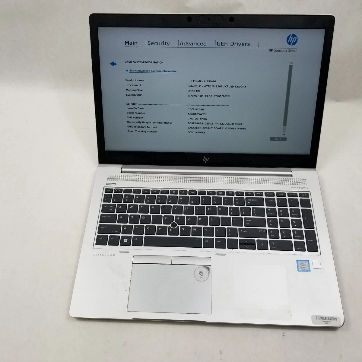 Windowsノート本体 Hp EliteBook Silver Corei5 8thGeneration Amazon.com: HP EliteBook 840 G5 14