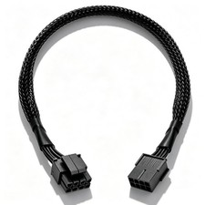 COMeap 8 Pin CPU Power Adapter, PCIe 8 Female to 8 pin 4 4 Black