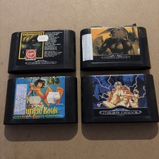 Sega Mega Drive Games X4 Corporation, Jungle Book & Others. Free Post Aus Wide