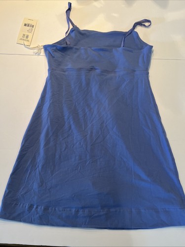 Mate The Label Organic Stretch Dress Mini Tennis In Blue Size Medium NWT - Picture 6 of 8
