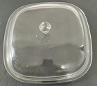 Pyrex P-12-C Corning Ware 10 1/4" Square Dome Lid (Very Nice)