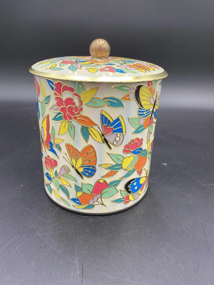 Metal Vintage/Retro Décor Boxes, Jars & Tins for sale | eBay