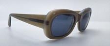 Vintage Giorgio Armani 942 Gray Oval Sunglasses FRAMES ONLY Italy