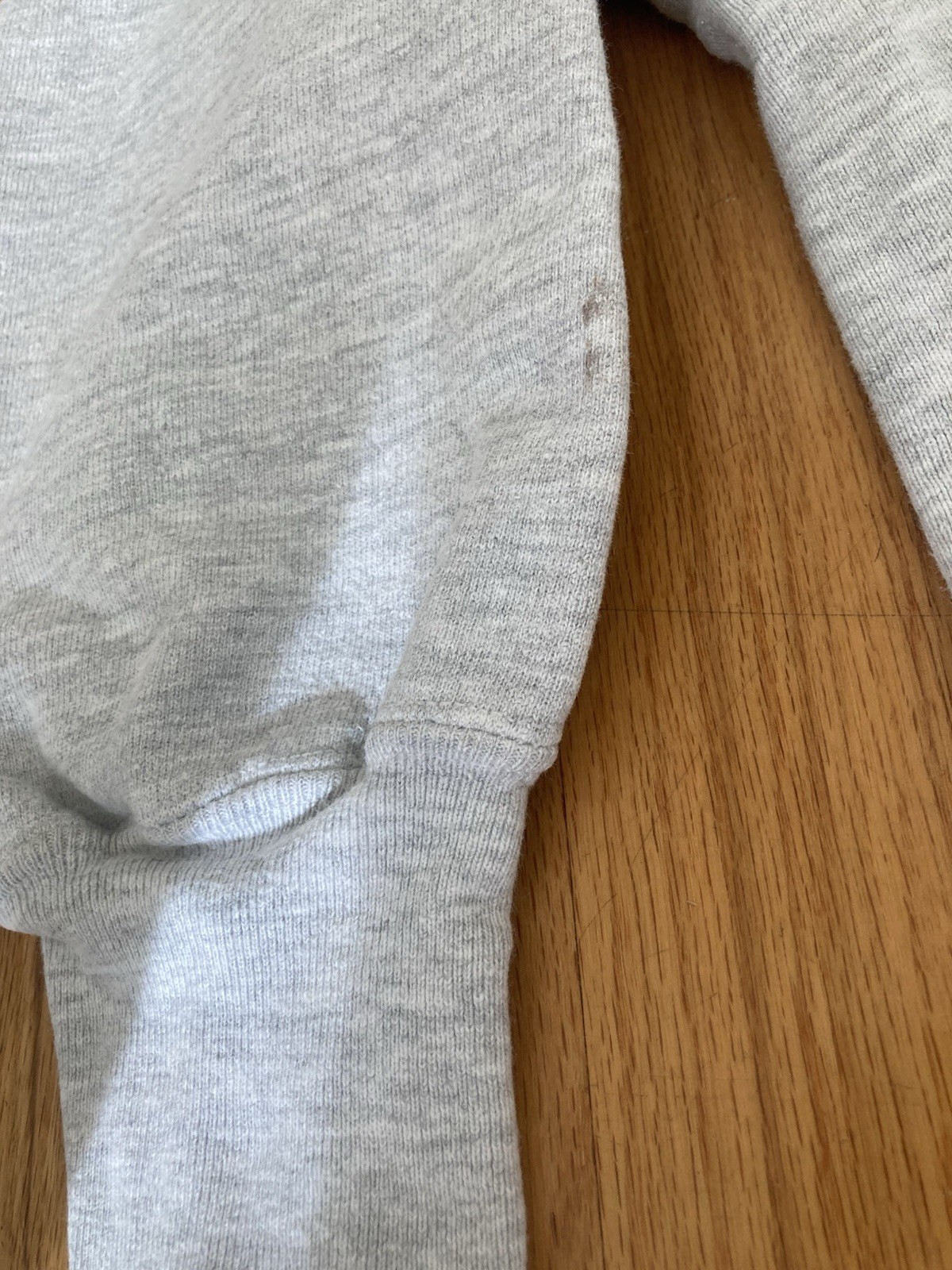 Vintage 1990s Champion Reverse Weave NYMA NewYork Military Hoodie Gray USA XL image 5