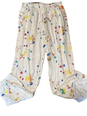 Target Colsie Womens Lounge Jogger Pajama Pants Splatter Paint Design New Small