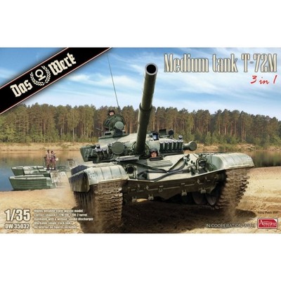 DAW35032 _S Das Werk 1/35 Medium tank T-72M