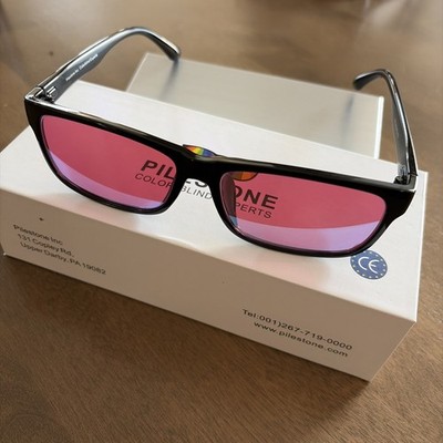 Pilestone Colorblind Glasses for Red/Green Color Deficiency TP-025 Lens B New