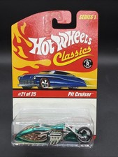 2005 Hot Wheels Classics Series 1 Rare 21/25 GREEN PIT CRUISER combine shipping