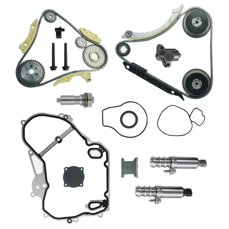 NEW Timing Chain Kit Camshaft Sprocket For Terrain Chevrolet Impala Equinox 2.4L - Image 2 of 4