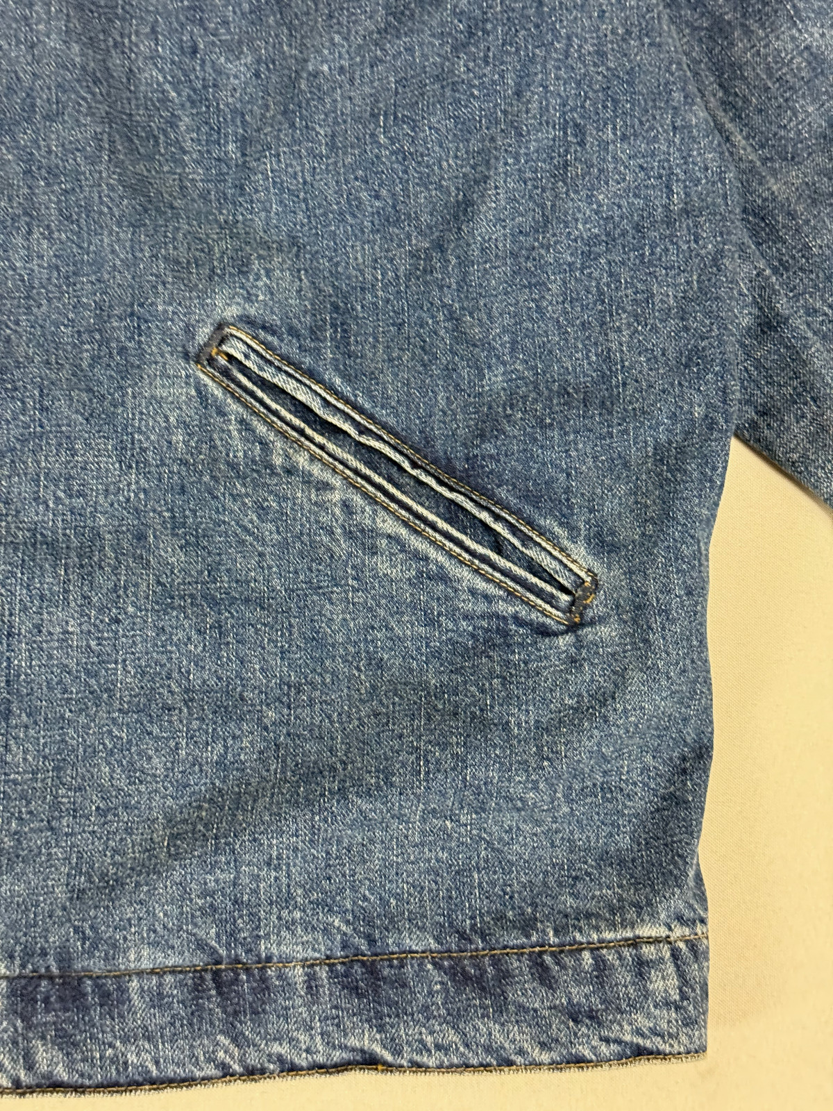 CARHARTT WIP OG DETROIT JACKET BLUE DARK USED WASH L NWT thumbnail 9