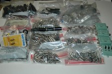 LOT OF HUNDREDS OF COAX CONNECTORS ATTENUATORS FILTERS TERMINATIONS AND OTHER 