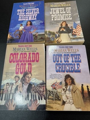 Complete Set Series - Lot of 4 Treasure Quest Books by Marian Wells