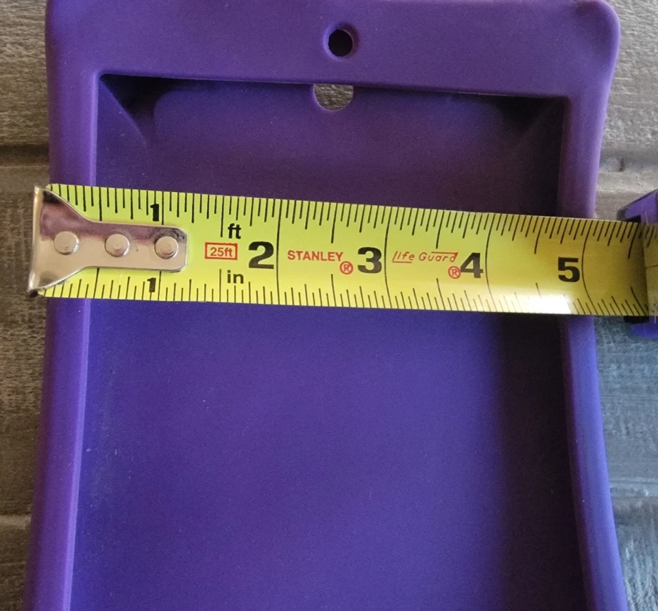 VISUAL LAND PROTECTIVE TABLET COMPUTER SAFETY CASE BUNDLE PINK AND PURPLE USED - Image 2 of 3