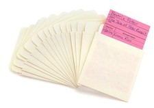 Hygloss Products Manila Library Pockets   Pocket Envelopes