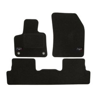 Velour FußMatten Automatten Mit Logo FüR Peugeot 3008 2017-2024 Bef. Rund