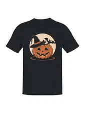Halloween Jack-O'-Lantern Men's T-shirt