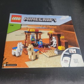 LEGO MINECRAFT LOT 3 Manual INSTRUCTION BOOKLETS ONLY 21164 21167 21121 🆒️