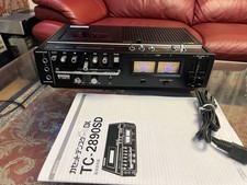 Sony TC-2890SD Densuke type  Portable Cassette Recorder 10W Vintage 1975 Japan