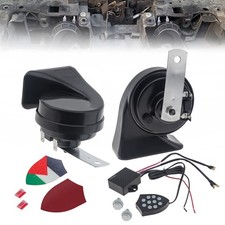 12v Car Horns Loud 10-tone Waterproof Auto Horn Electric Music Snail Horn Kit 12v Car Horns Loud 10-tone Waterproof Auto Horn Electric Music Snail Horn Kit