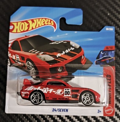 Hot Wheels 24/Seven Mazda RX-7 Rot 2026 Neues Case OVP