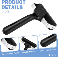 6 Pack 4" Rubber Brayer Roller Hard Rubber Rollers Crafting Printing Printmaking