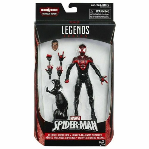 Hasbro Marvel Spider Man Legends Series Miles Morales Action Figure 6in.