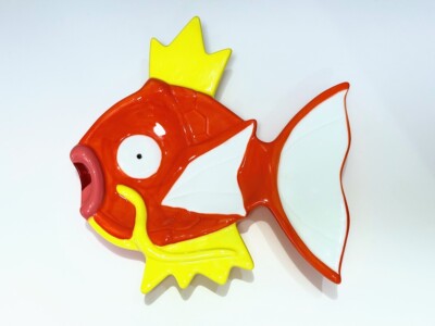 Magikarp Ceramic Plate   Official Licensed Pokémon Hand-Painted Tableware
