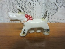 Vtg - Miniature Figurine - Scottish Terrier Dog - Japan - Old
