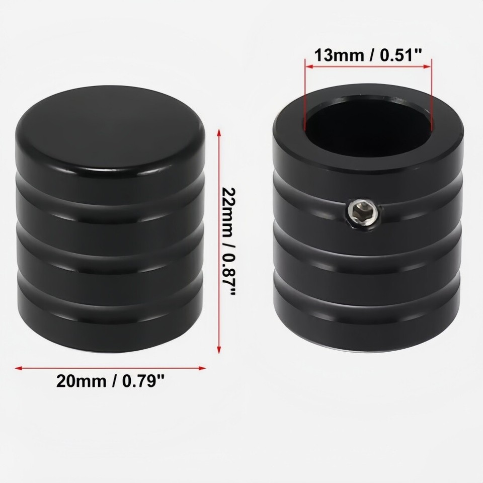 Parts Heel Shift Shaft Cap Fit for Harley Davidson Accessories Black