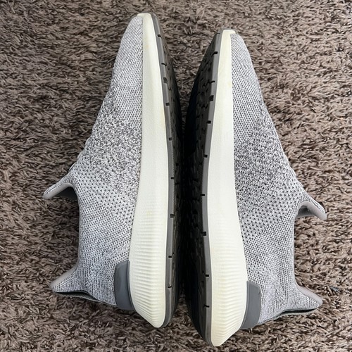 Peter Millar Hyperlight Apollo Moon Knit Slip On Mens 9 Grey Golf Sneaker - Picture 6 of 7