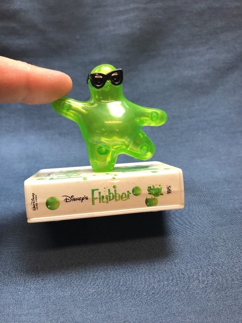 Vintage FLUBBER Disney Toy Train McDonald's Happy Meal Green Blob VHS | eBay