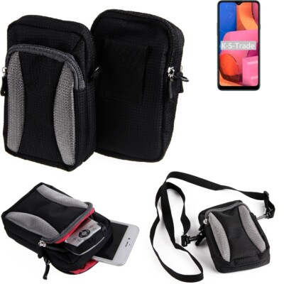 Umhängetasche / Holster für Samsung Galaxy A20s Gürteltasche Case Schutz-Hül
