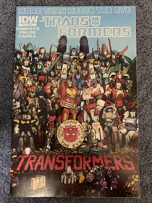 Transformers More Than Meets The Eye #12 Retailer Incentive 1:10 Beatles Cover