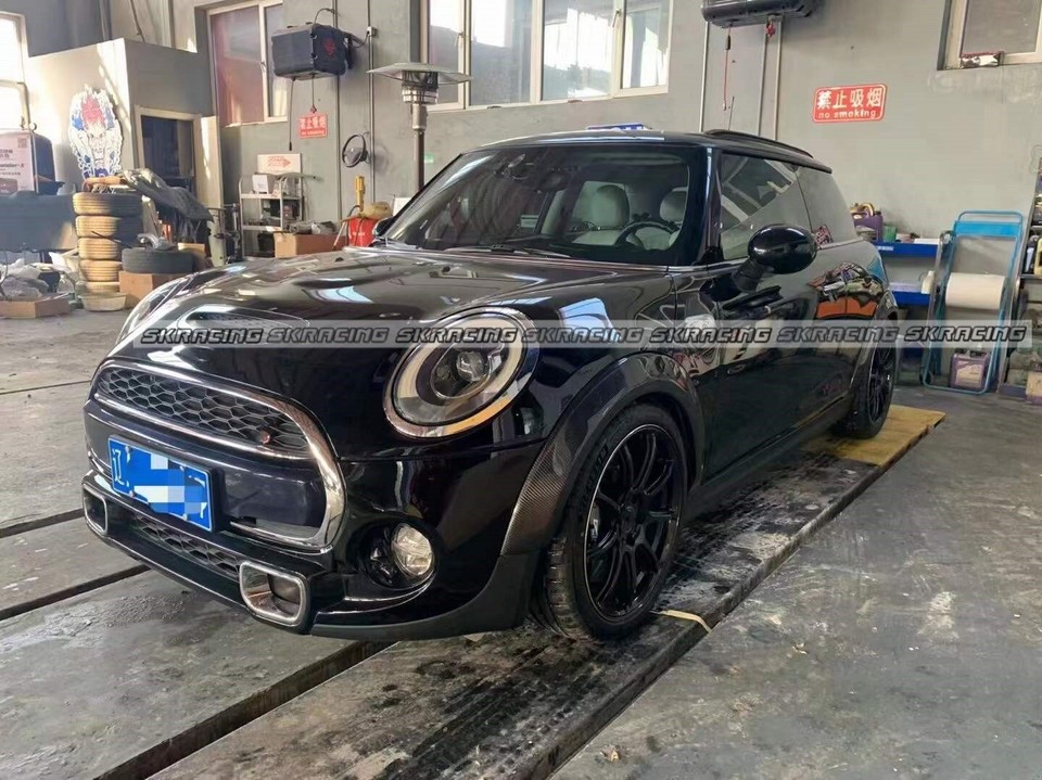 Fit For Mini Cooper F56 JCW Style Carbon Fiber Fender Flare Kit Wheel ...