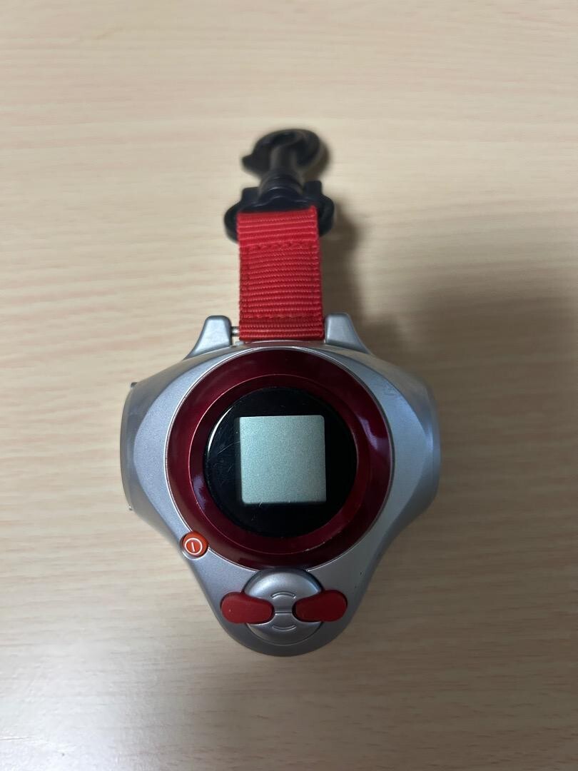 Digivice Digimon Tamers D-ARK Version 1 Red and Silver Pedometer