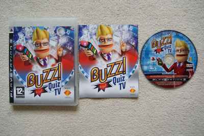 Buzz! Quiz TV PS3 Spiel - in sehr gutem Zustand