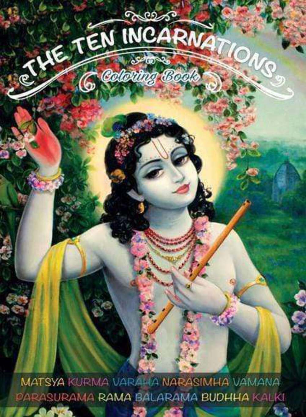 The Ten Incarnations Children's Colouring Book