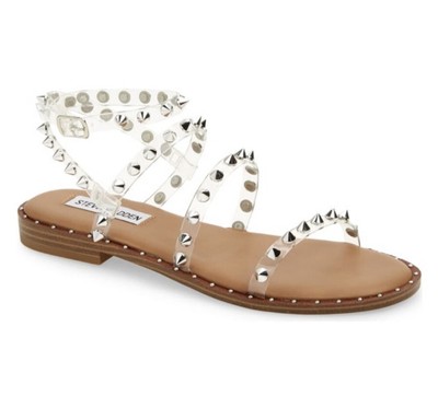 clear sandals size 9