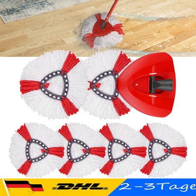 3x/7x Ersatz Wischbezug für Vileda Turbo Wischmop Easy Wring Clean Moppkopf Mop