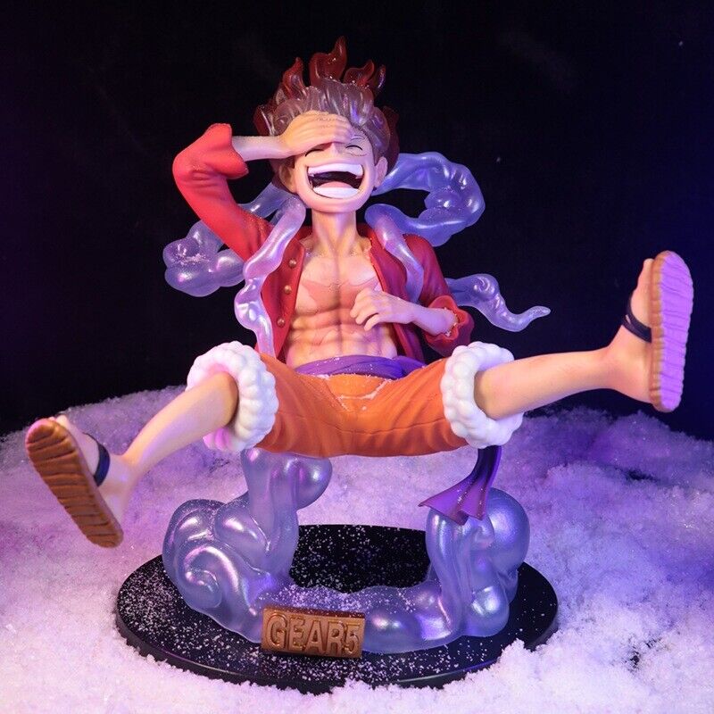 LUFFY GEAR 5 SUN GOD NIKA ACTION FIGURE - ONE PIECE (code 2)