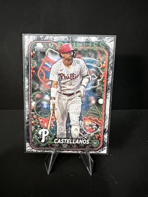 PYC-24 Topps Holiday-BUY MORE FOR % OFF-Foils/Die Cuts/ SP Variations
