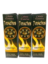 7 MACHOS - 7 MALES  Perfume Colonia Espiritual Cologne