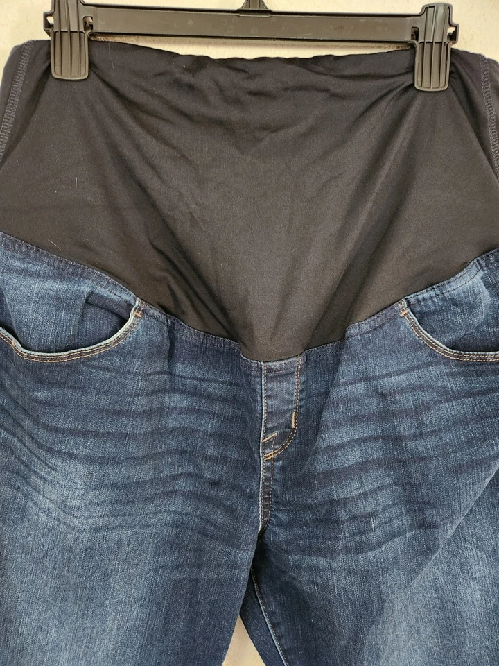 Ingrid And Isabel Maternity Jeans Womens Size 14 Medium Wash Inseam 28" - Image 4 of 4