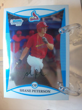 2008 Bowman Draft Picks & Prospects Chrome  #BDPP33 Shane Peterson DP    (94654)